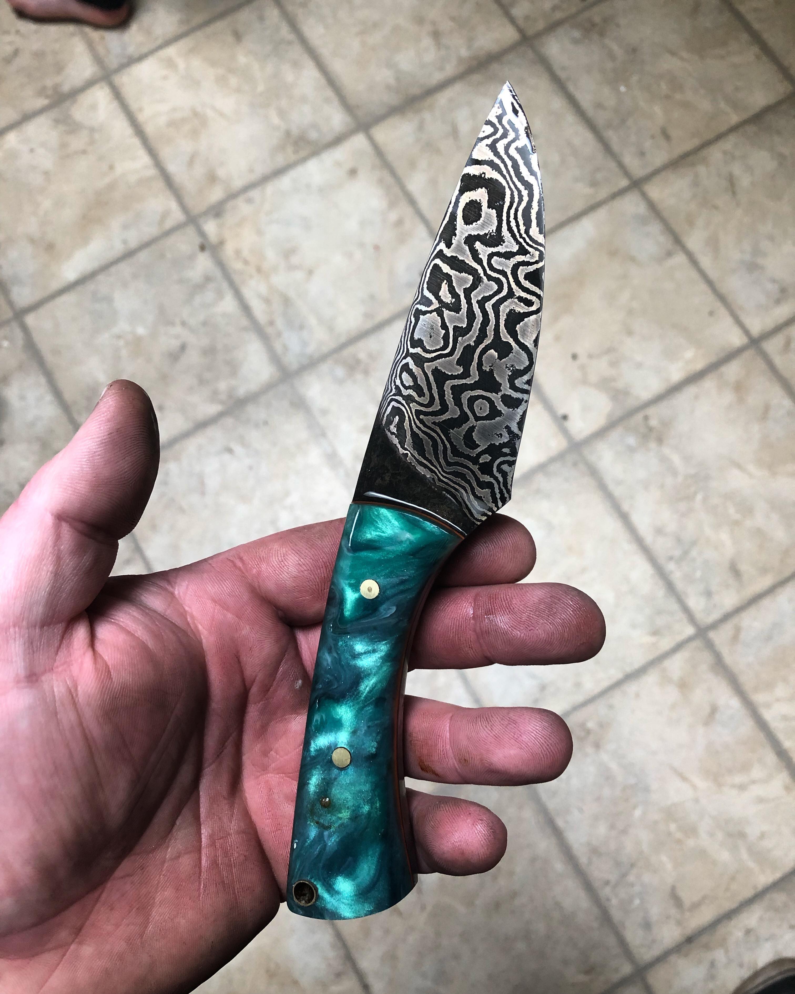 Legendary Mara EDC Knife (Damascus Blade) Thorson